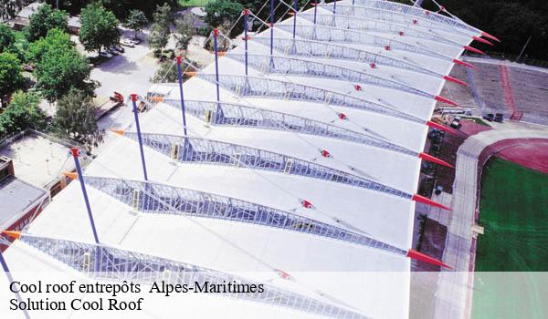 Cool roof entrepôts 06 Alpes-Maritimes Solution Cool Roof
