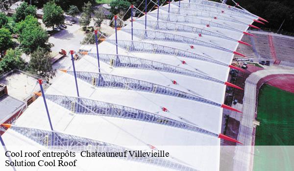 Cool roof entrepôts chateauneuf-villevieille-06390 Solution Cool Roof