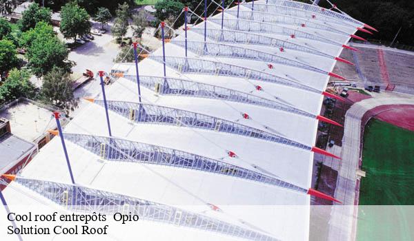Cool roof entrepôts opio-06650 Solution Cool Roof