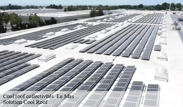 Cool roof collectivités le-mas-06910 Solution Cool Roof